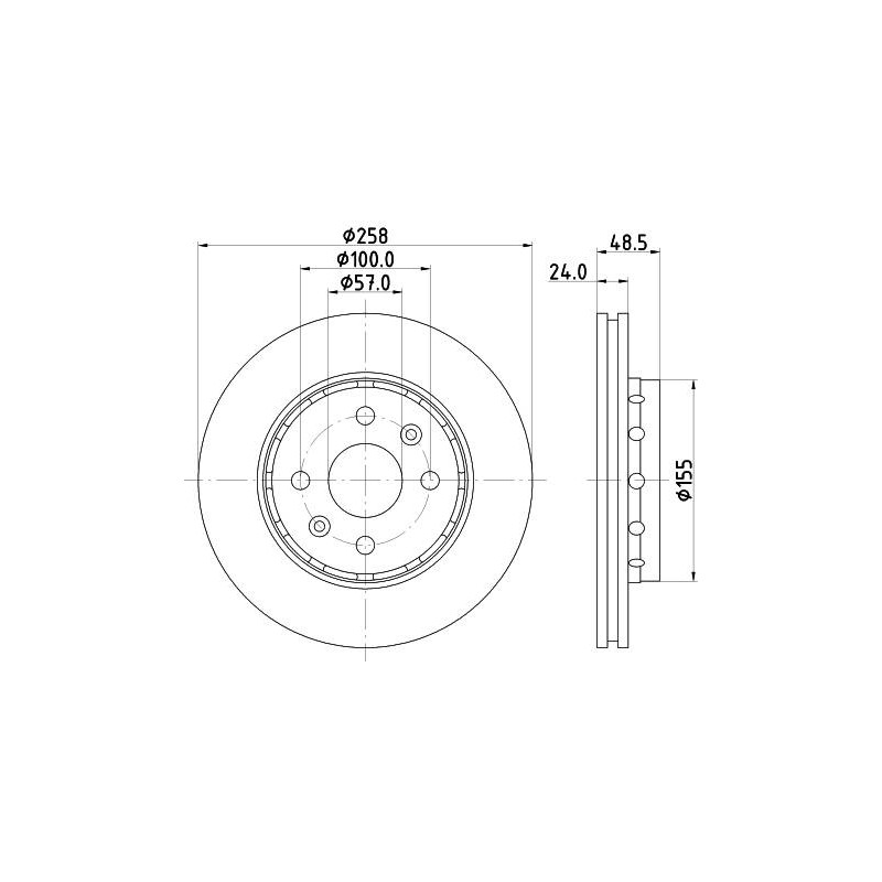 54311 DISQUE FREIN - PRIX UNIT.CART