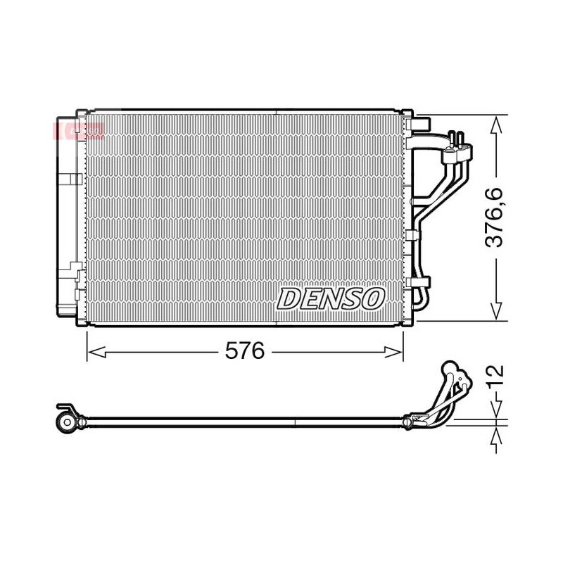 CONDENSEUR HYUNDAI ELANTRA