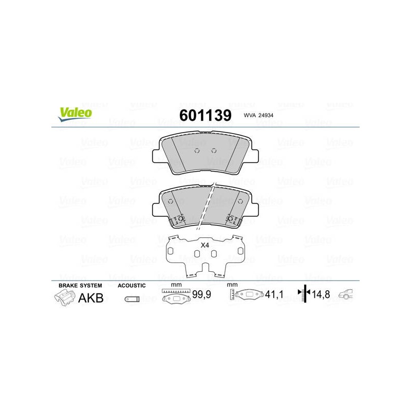 PLAQ FREIN KIA SOUL