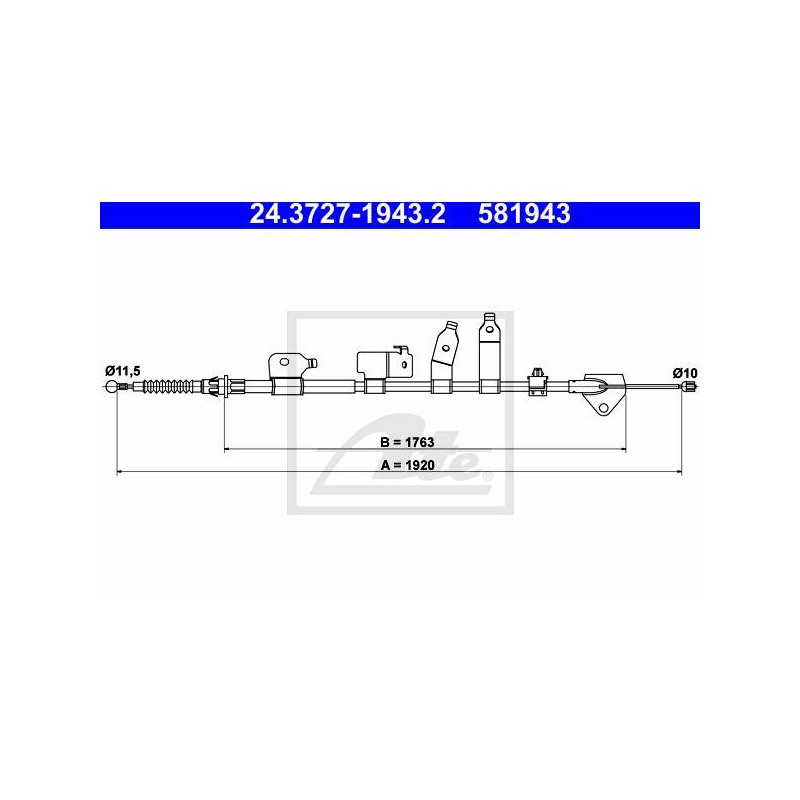 CABLE DE FREIN A MAIN