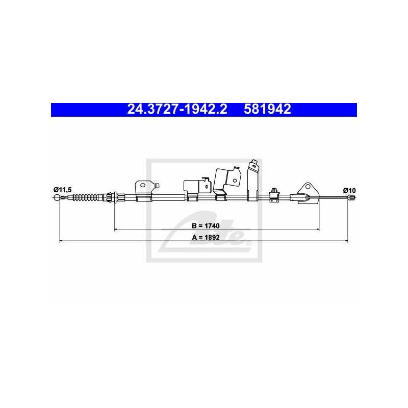 CABLE DE FREIN A MAIN