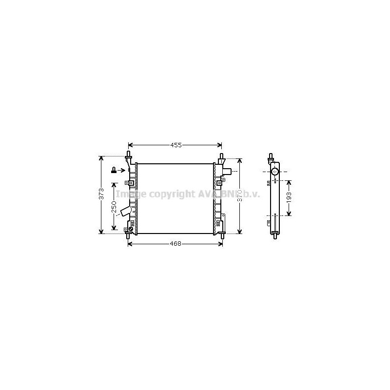 RAD EAU-VL/VUL- FORD- PRE