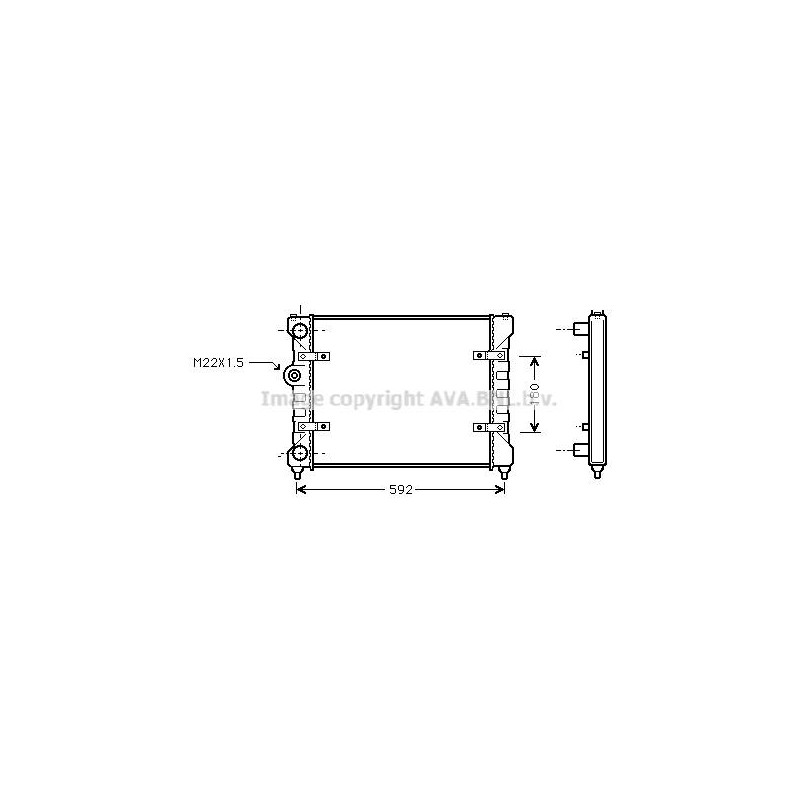 RAD EAU-VL/VUL- SEAT- PRE