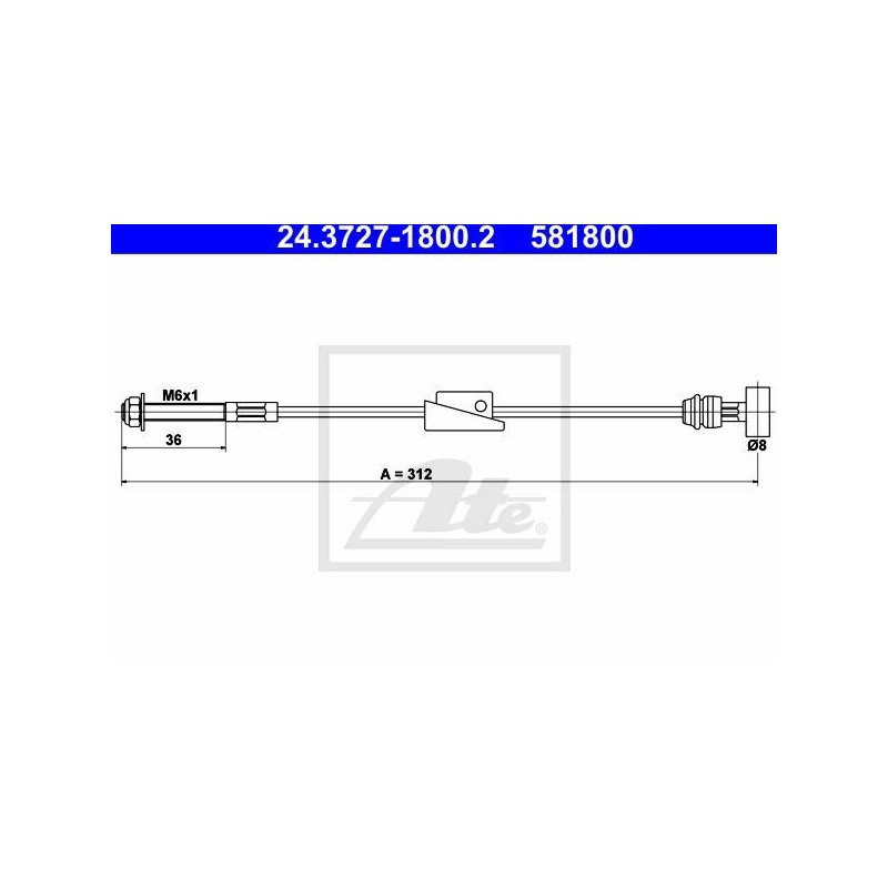 CABLE DE FREIN A MAIN