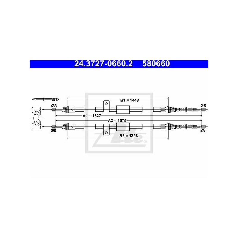 CABLE DE FREIN A MAIN