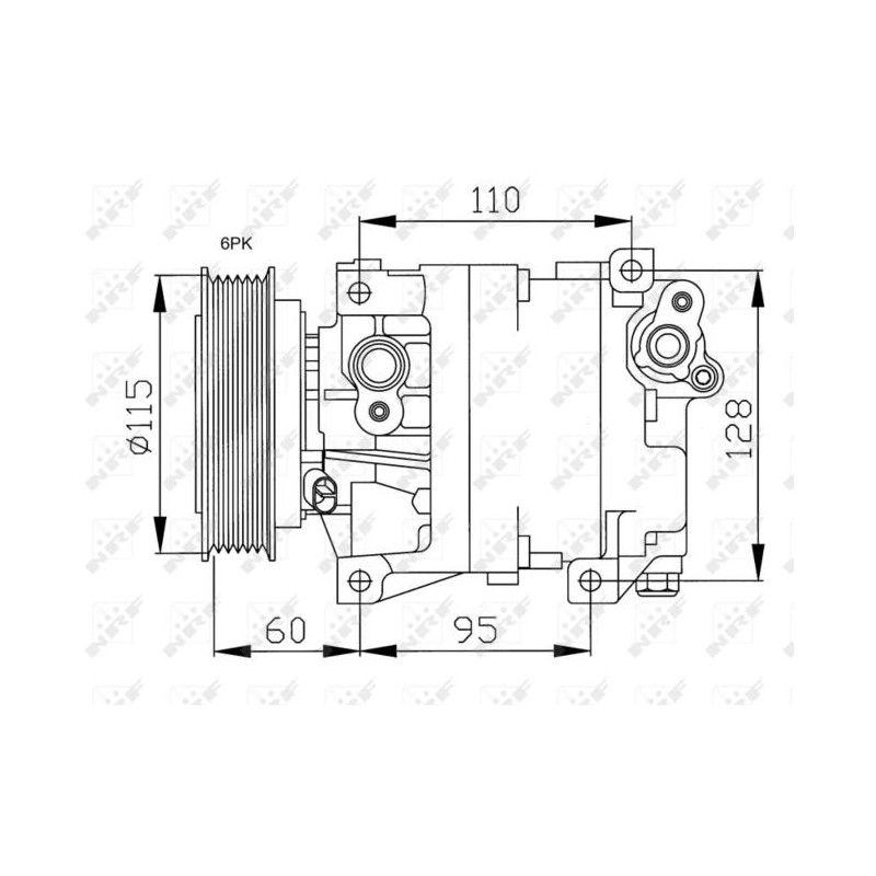 COMP FIAT DOBLO 1.9D 01- COMPRESSOR