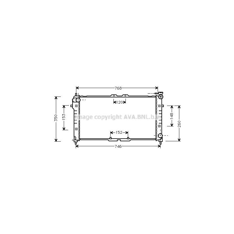 RAD EAU-VL/VUL- MAZDA- PRE