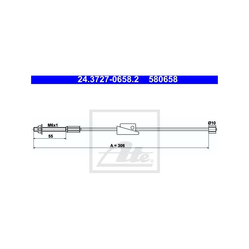 CABLE DE FREIN A MAIN