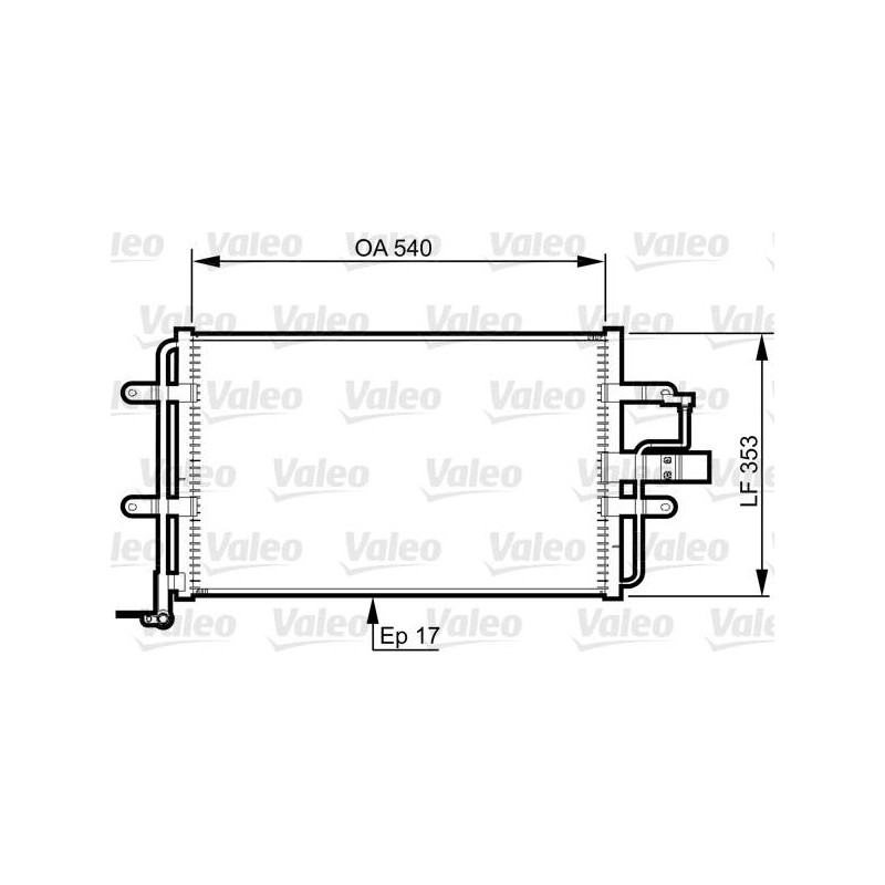 COND VW GOLF IV. BORA / SEAT LEON