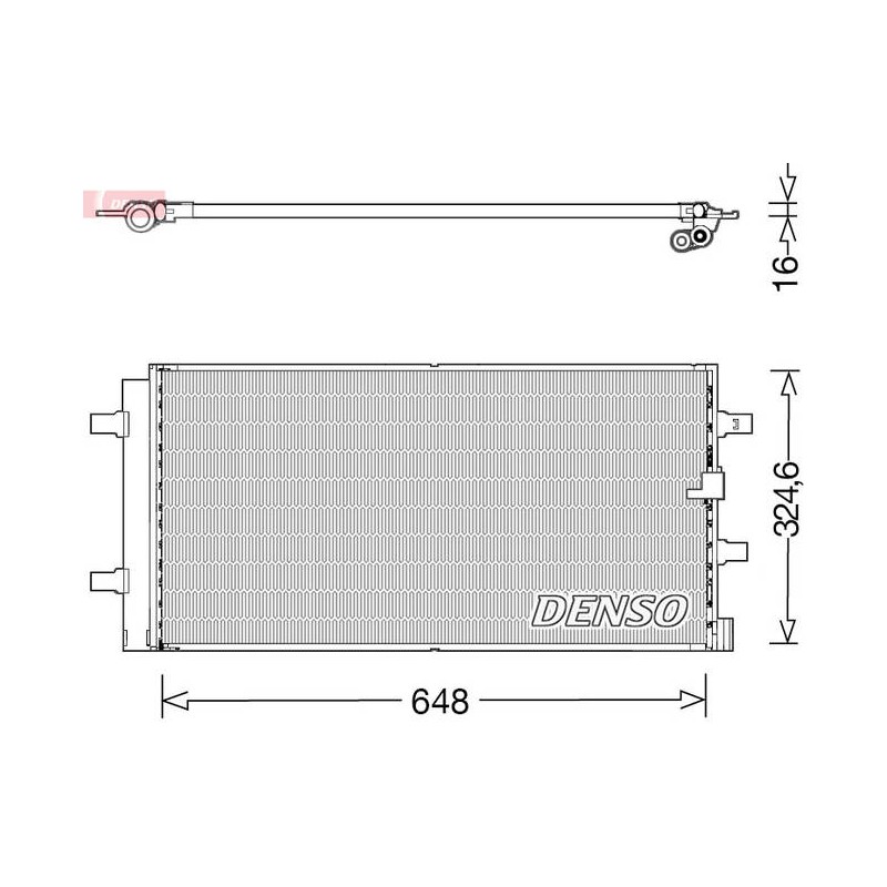 CONDENSEUR AUDI A4