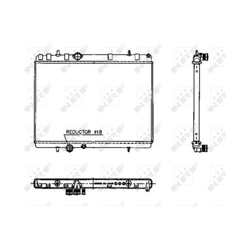 RAD PEUGEOT 2008 1.2 13- RADIATORS