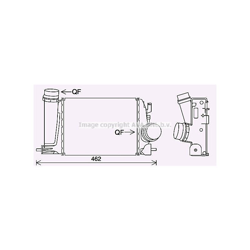 RAD T AIR-VL/VUL- NISSAN- PRE