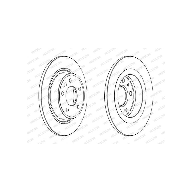 DISQUES DE FREIN VL (2P.)