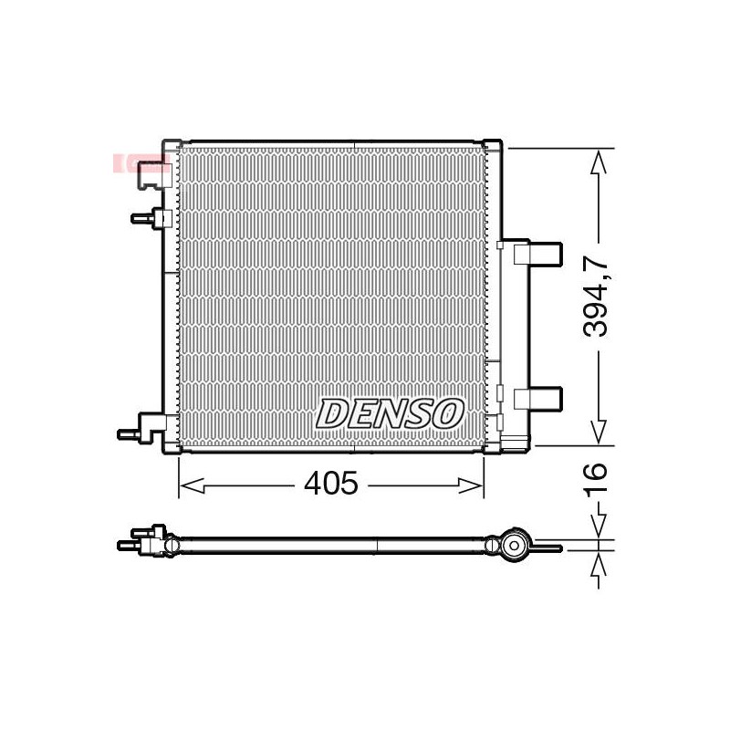 CONDENSEUR CHEVROLET SPARK