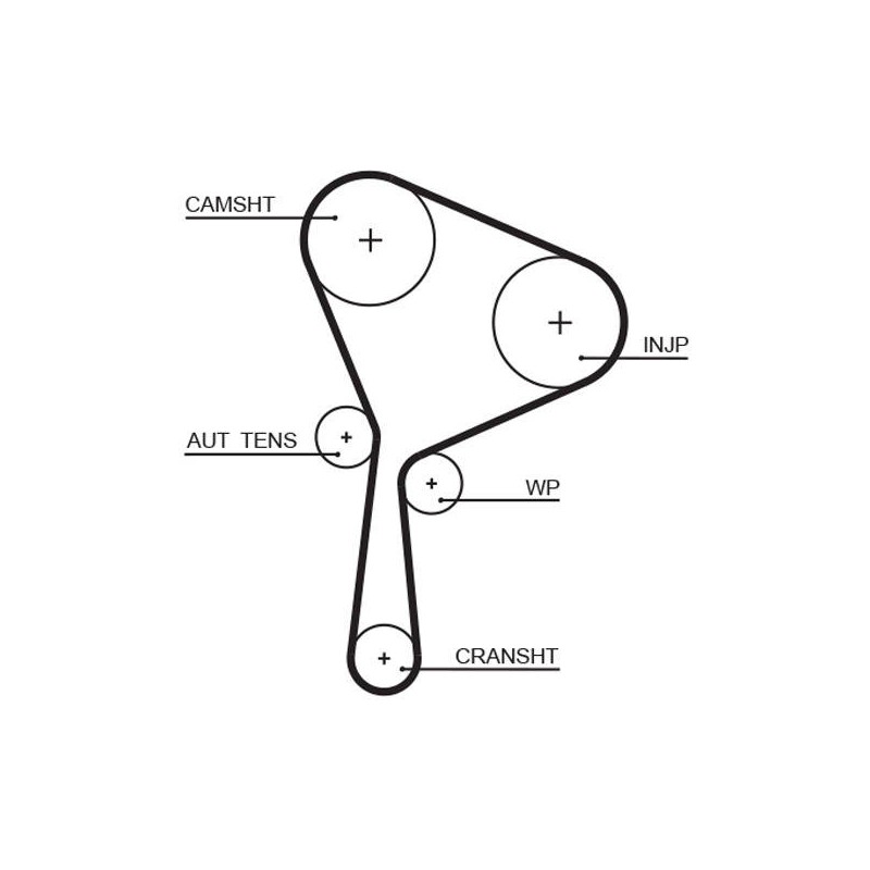 COURROIE DISTRIBUTION