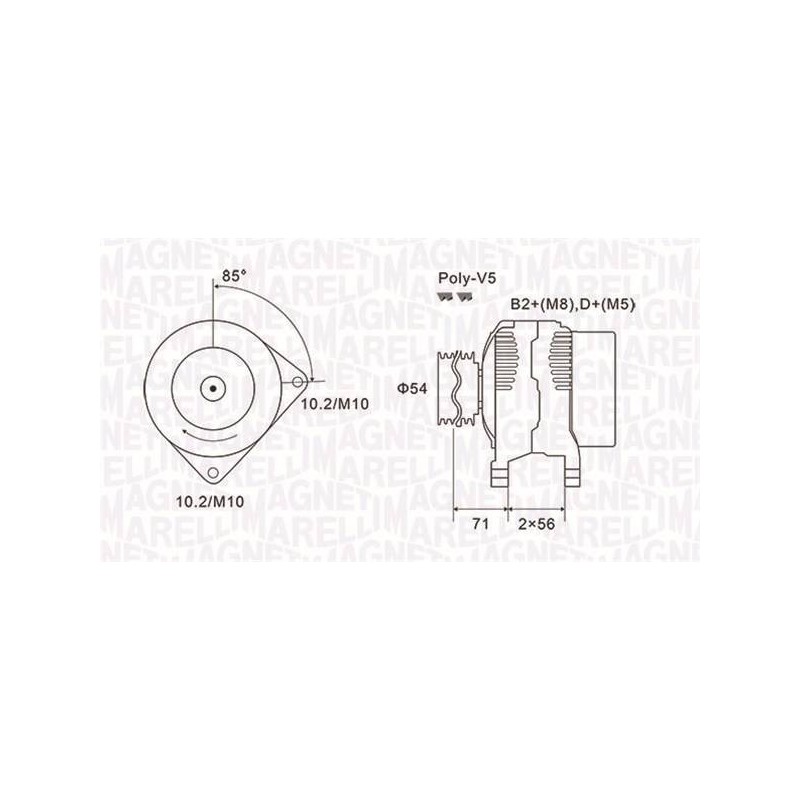 ALT EQ POUR OPEL MERIVA A/ASTRA G