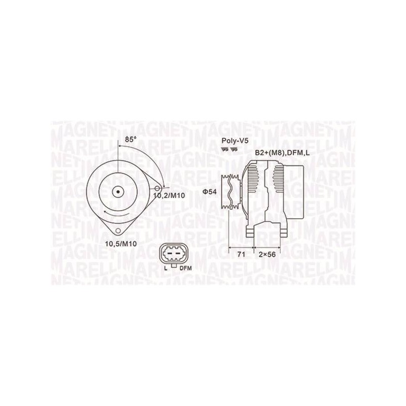 ALT EQ POUR OPEL ASTRA H / VECTRA C