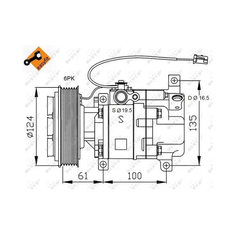 COMP MAZDA 3 1.6 04- COMPRESSORS- E