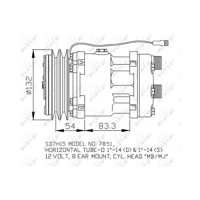 COMP DEUTZ-FAHR AGROPLUS COMPRESSOR