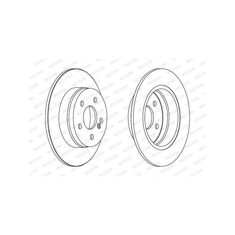 DISQUES DE FREIN VL (2P.)