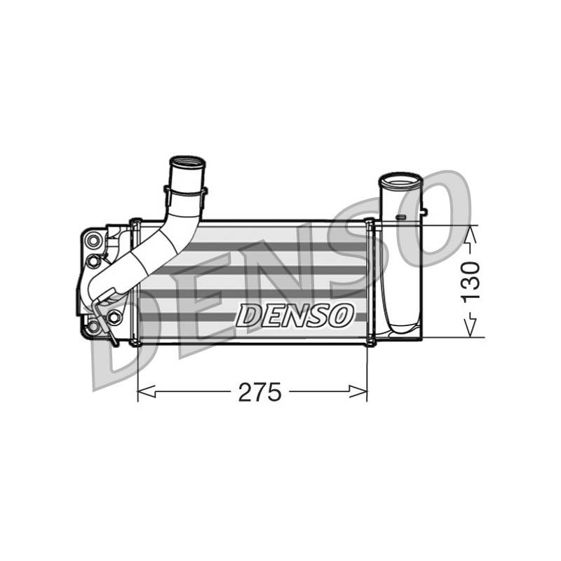 INTERCOOLER TOY AURIS/COROLLA