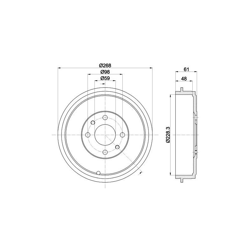 61343 TAMBOUR FRE - PRIX UNIT.CARTO