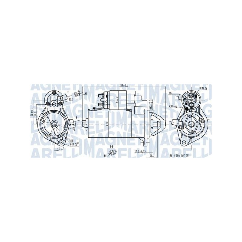 DEMARREUR EQ OPEL ZAFIRA A/VECTRA