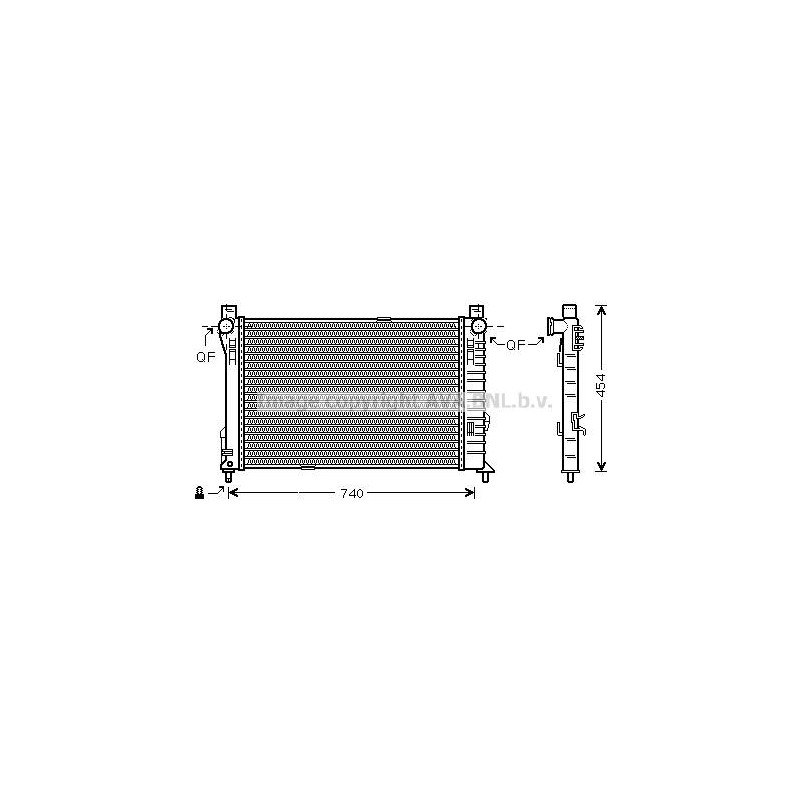 RAD EAU-VL/VUL- MERCEDES- PRE