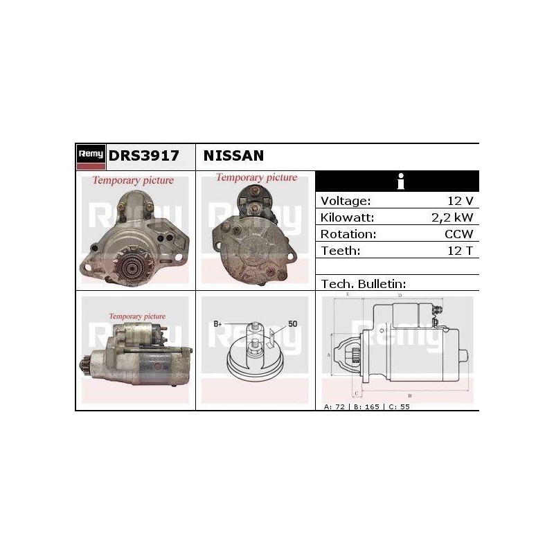 DEMARREUR - REMY REMANUFACTURED - N