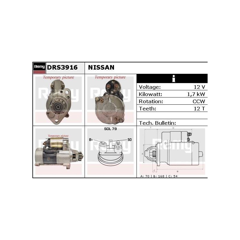 DEMARREUR - REMY REMANUFACTURED - N