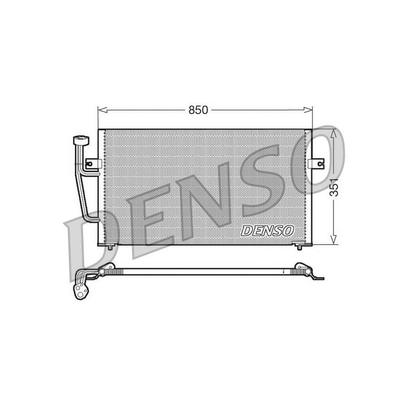 CONDENSEUR VOLVO S40/V40