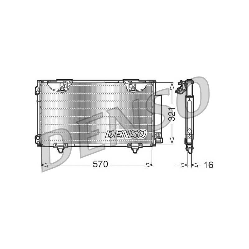 CONDENSEUR TOY AVENSIS