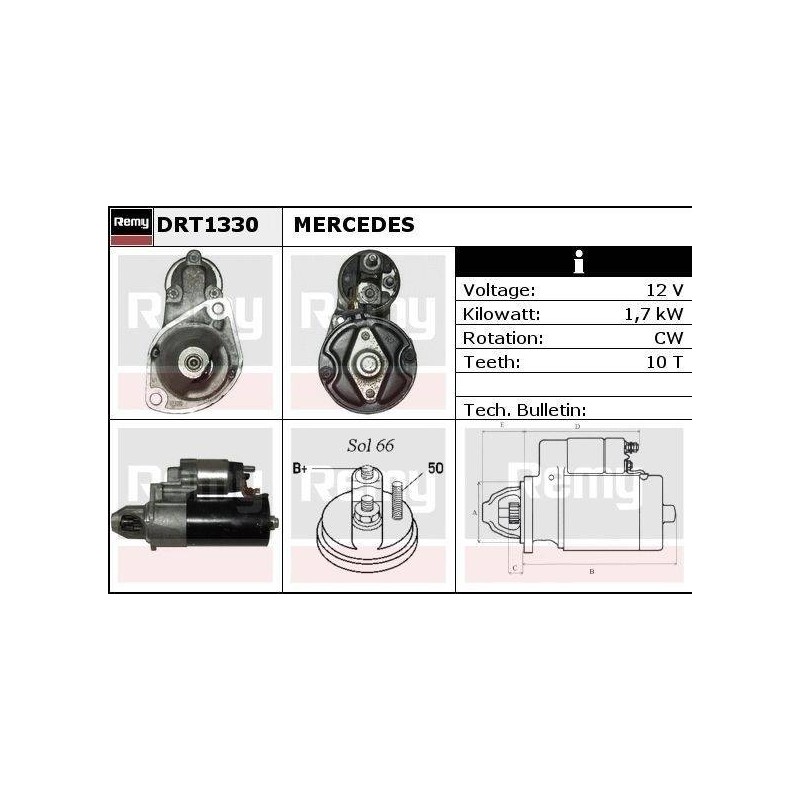 DEMARREUR - REMY REMANUFACTURED - C