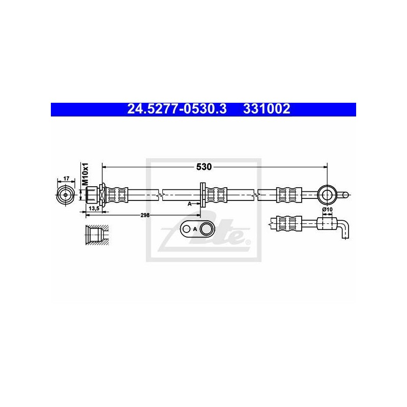 FLEXIBLE DE FREIN / EMBRAYAGE