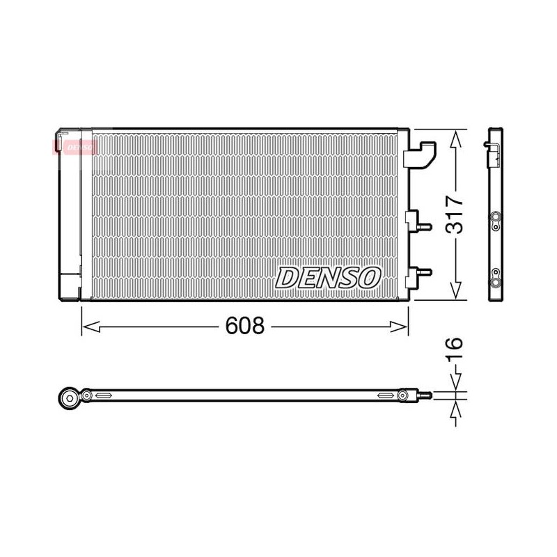 CONDENSEUR FIAT PANDA