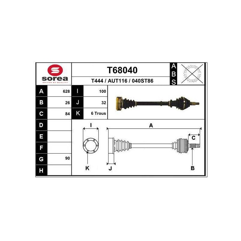 TRANSMISSION / AUDI 100 1.8 AU