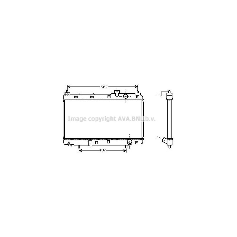 RAD EAU-VL/VUL- HONDA- PRE