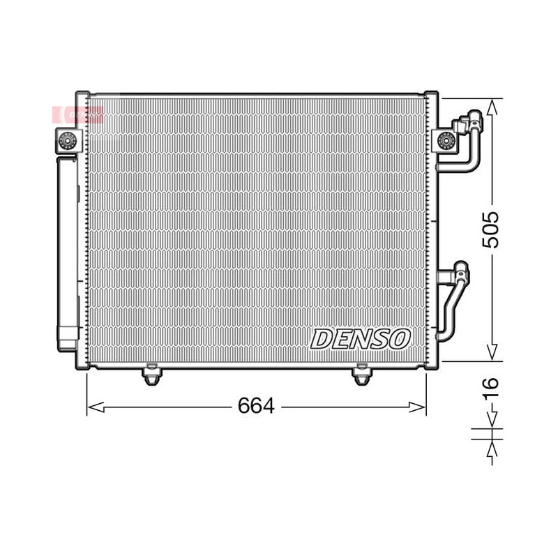 CONDENSEUR MITSUBISHI