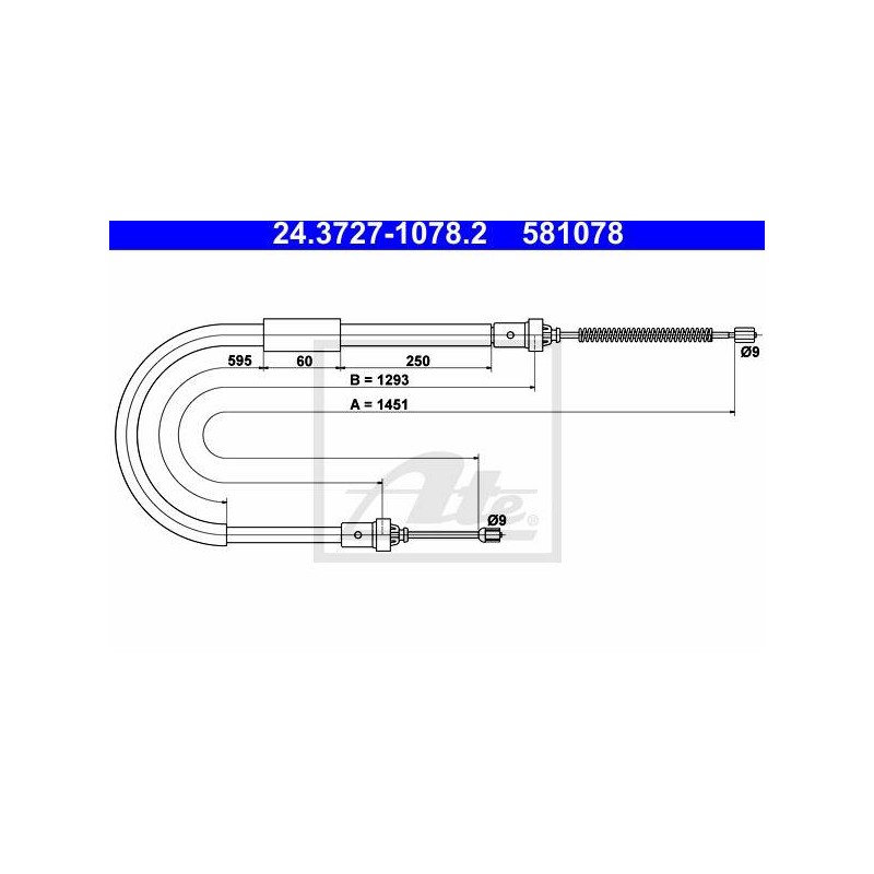 CABLE DE FREIN A MAIN