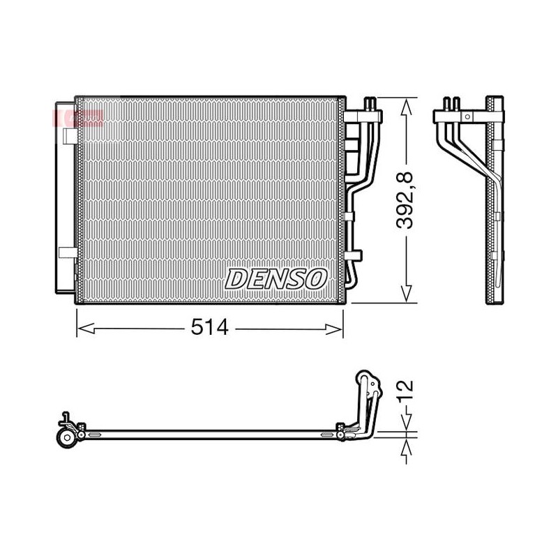 CONDENSEUR HYUNDAI I30