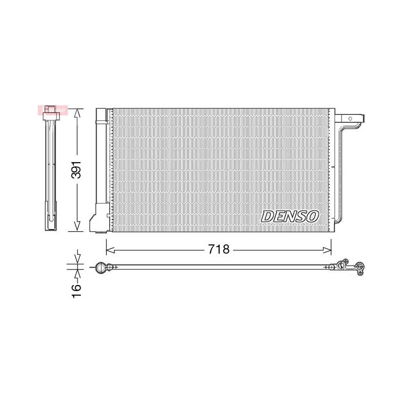 CONDENSEUR FORD FOCUS III/CMAX II