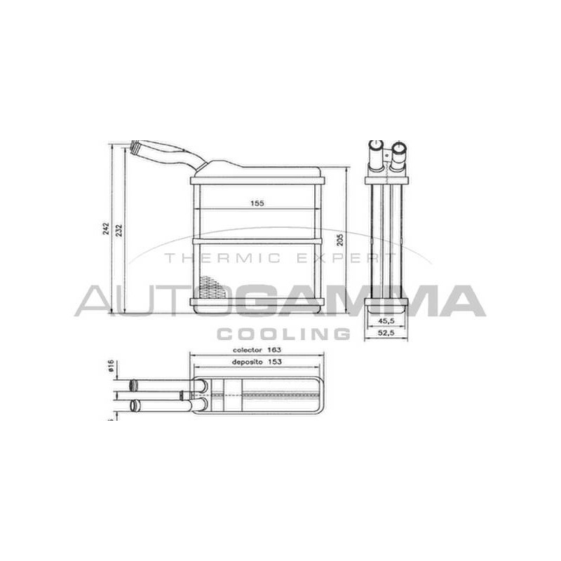 CHAUFFAGE OPEL FRONTERA A