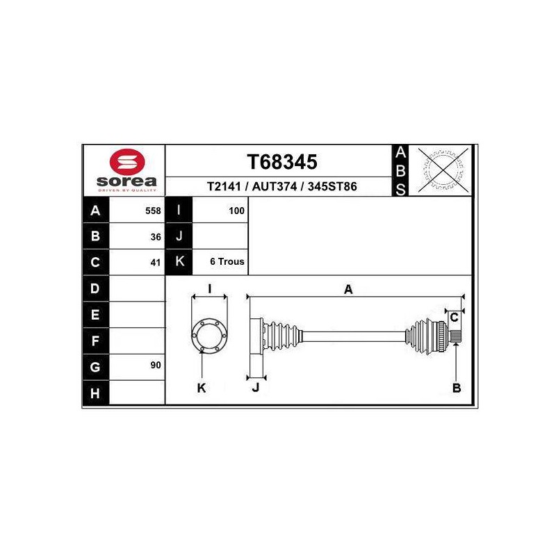 TRANSMISSION / AUDI A3