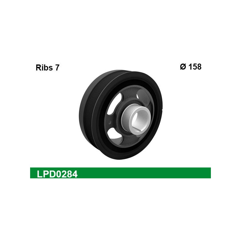 LUCAS DAMPER PULLEY WITHOUT SCREW