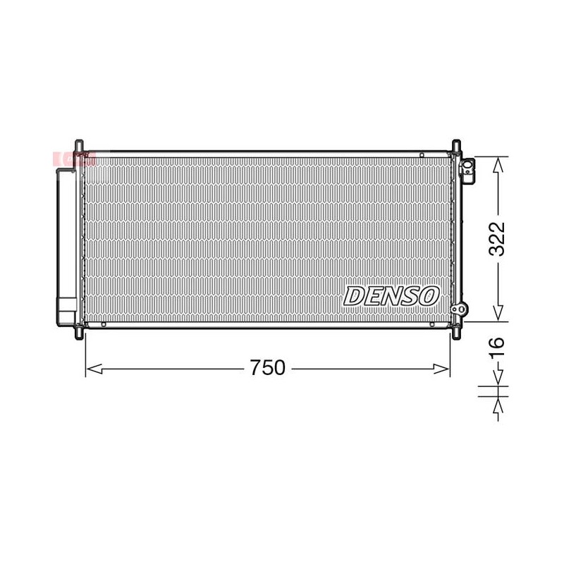 CONDENSEUR HONDA