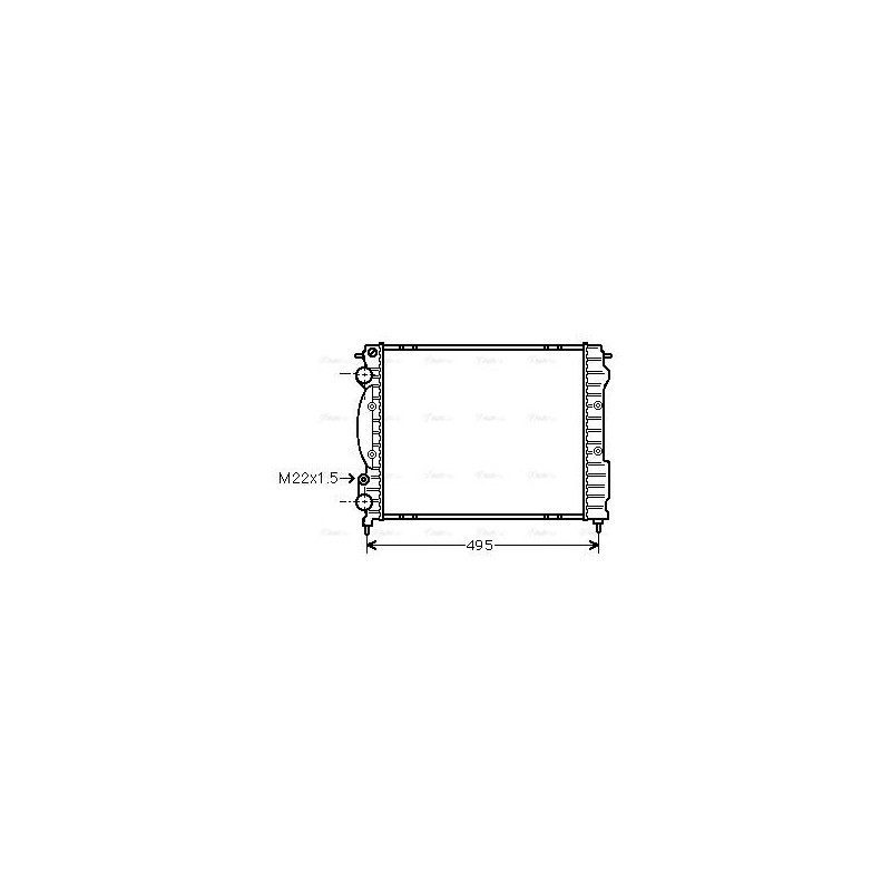 RAD EAU-VL/VUL- RENAULT- ALT