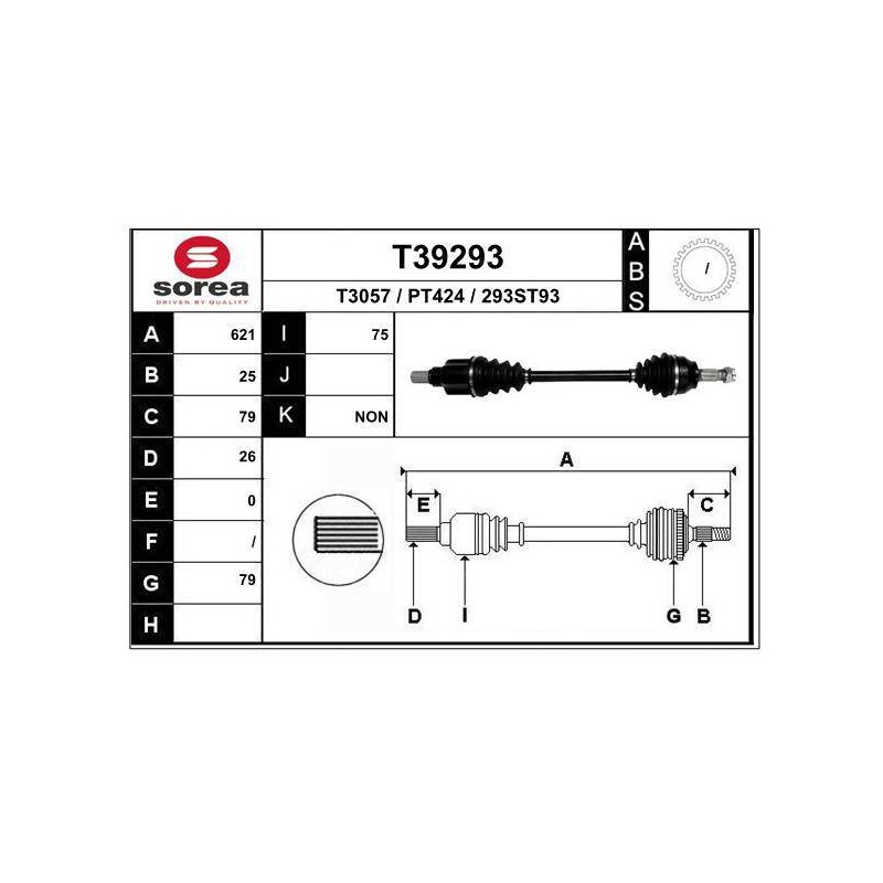 TRANSMISSION / PEUGEOT 207/2008 AUT