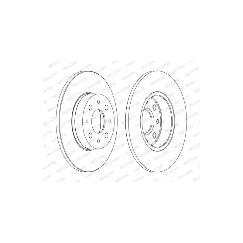 DISQUES DE FREIN VL (2P.)