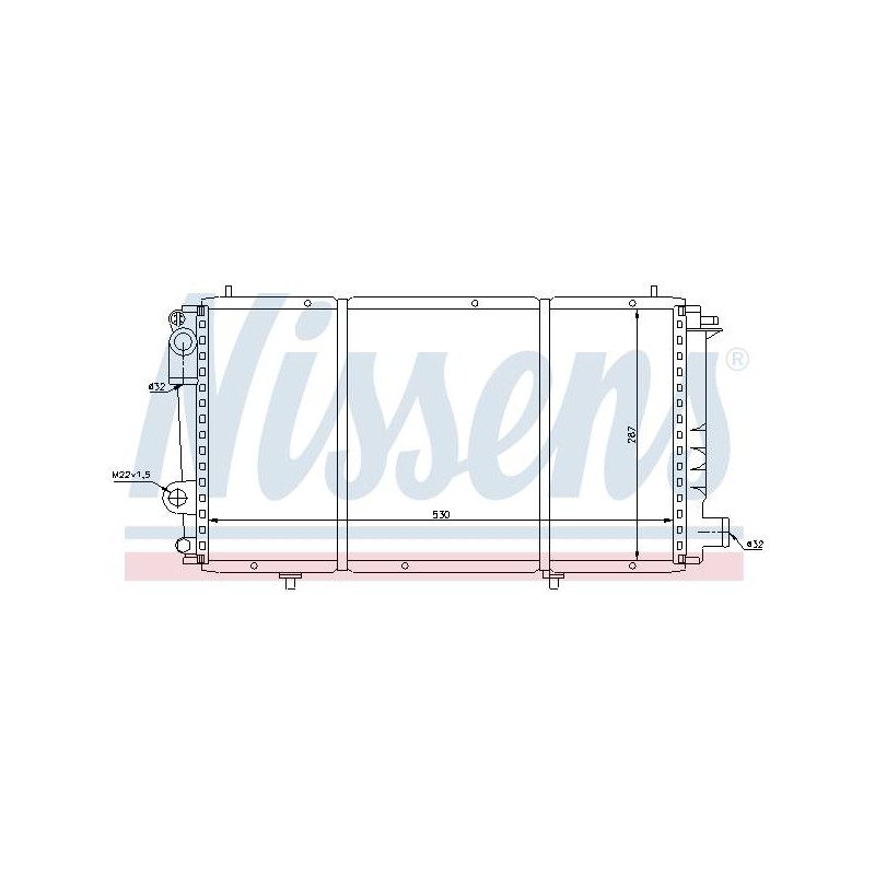 RAD.MOT CITROEN C15 (1985) 1.8