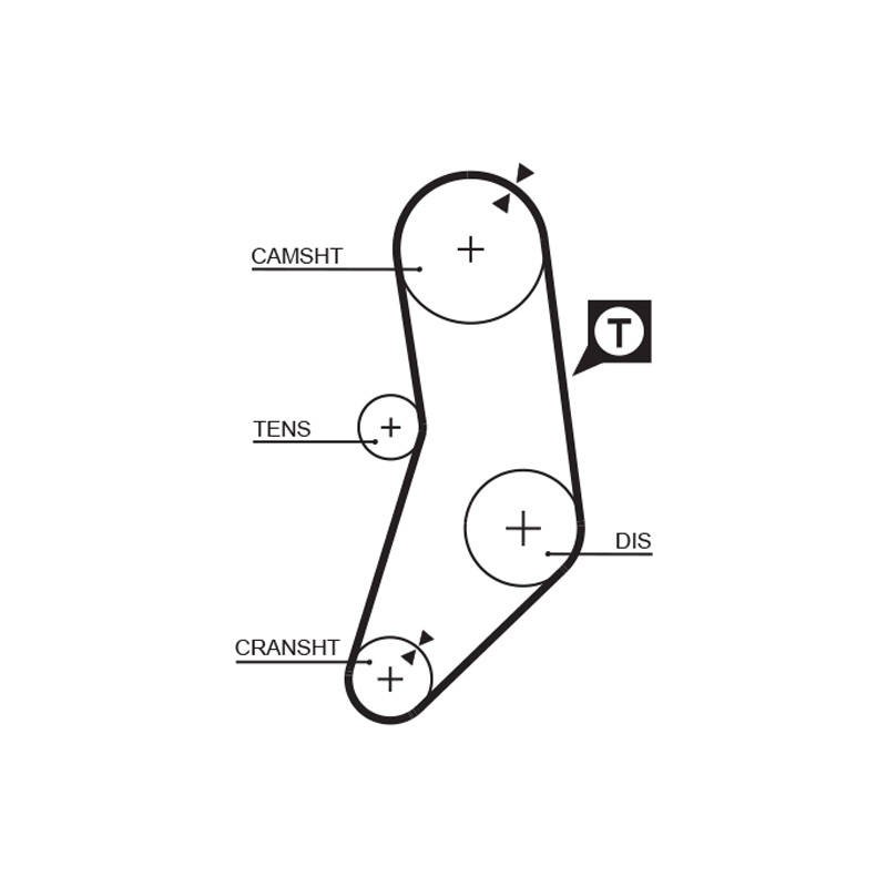 COURROIE DISTRIBUTION